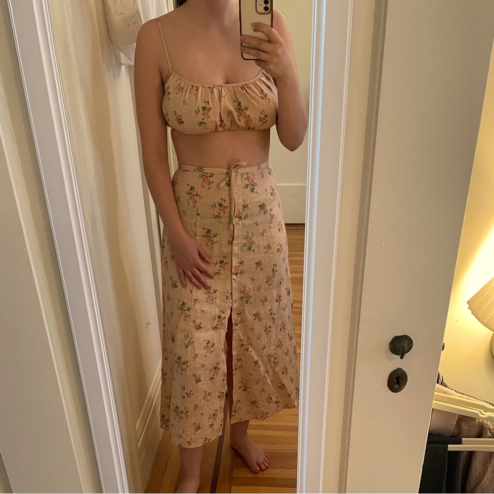 Reformation's 'Kamren' Matching Set